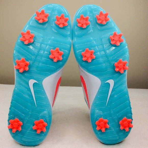 Nike Roshe Tour G Golf Shoes White Pink South Beac - Picture 2 of 10